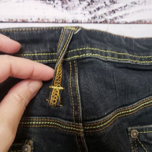 Vintage Hollywood Jeans, jean shorts  90s classic 80s/90s - Picture 11 of 15